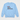 Love Teach Advocate - Love Hearts Sweatshirt Light Blue sweatshirt, front