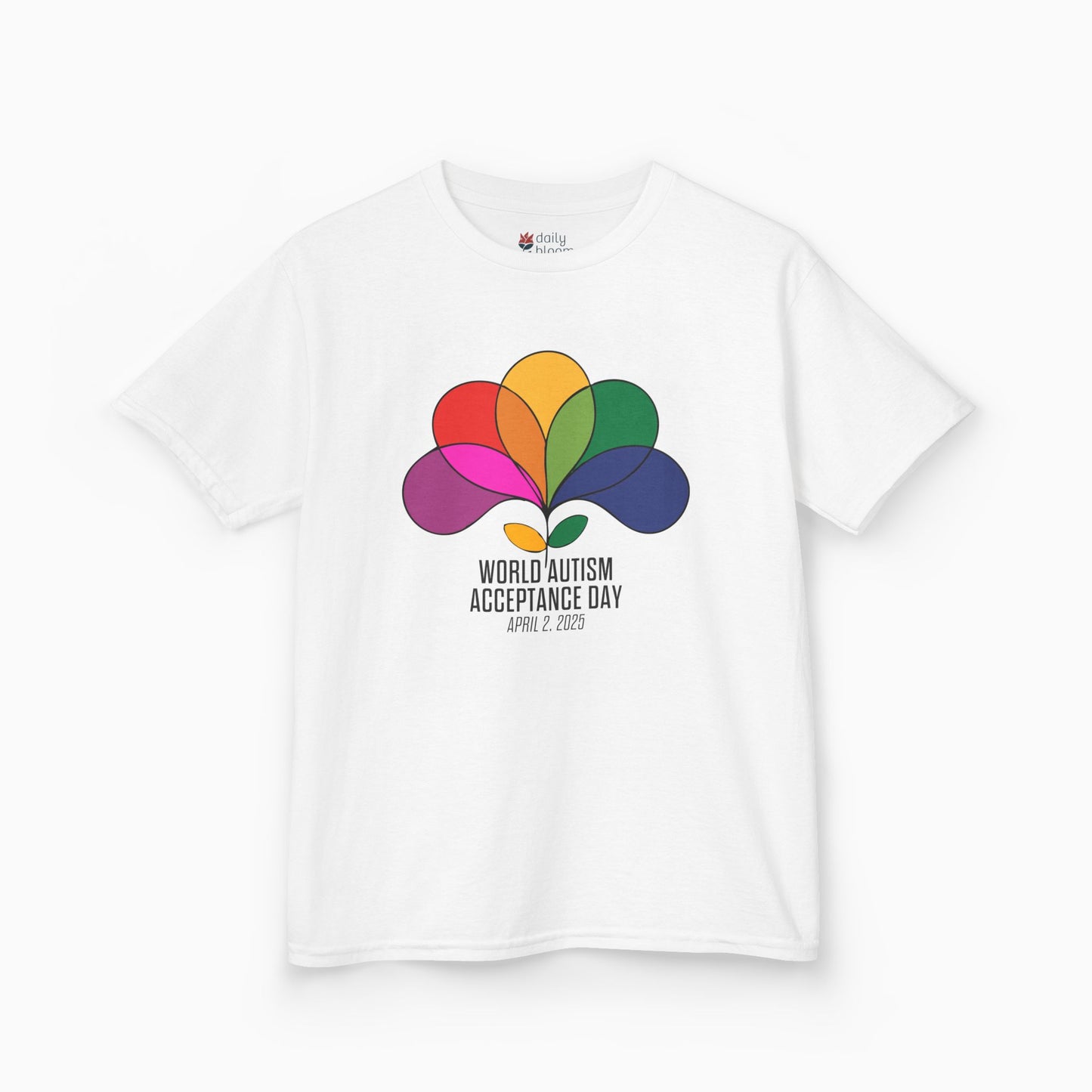 Autism Awareness 2025 - Spectrum in Bloom Youth T-Shirt