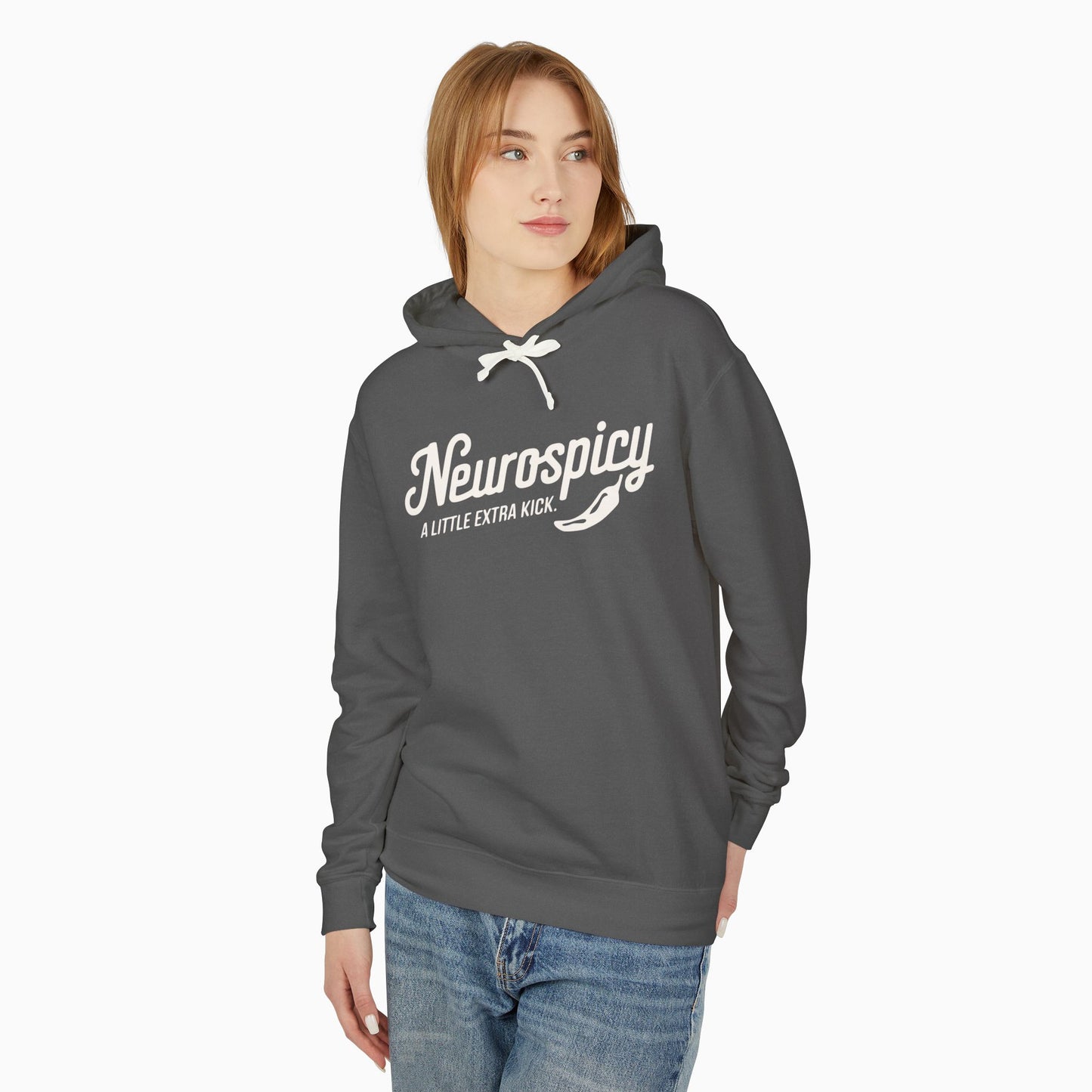 Neurospicy Comfort Colors Lightweight Hoodie