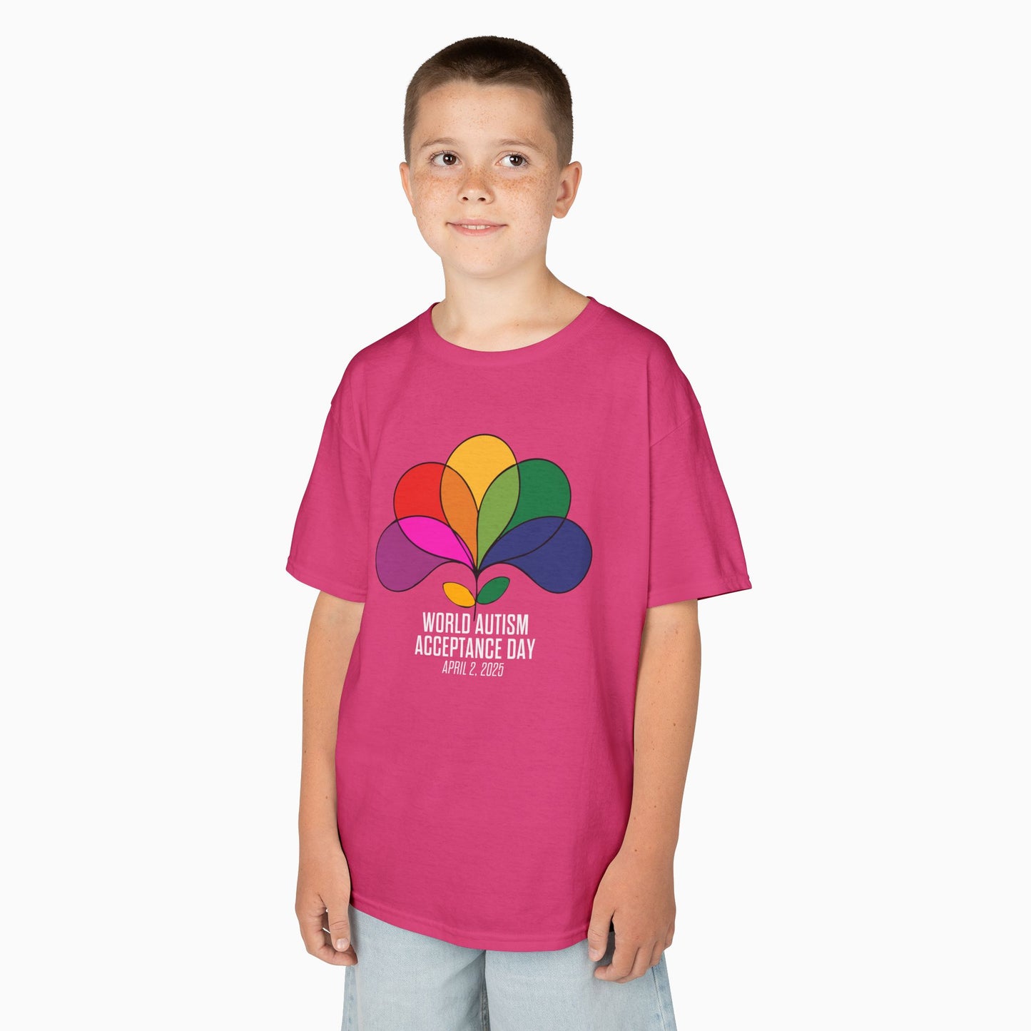 Autism Awareness 2025 - Spectrum in Bloom Youth T-Shirt