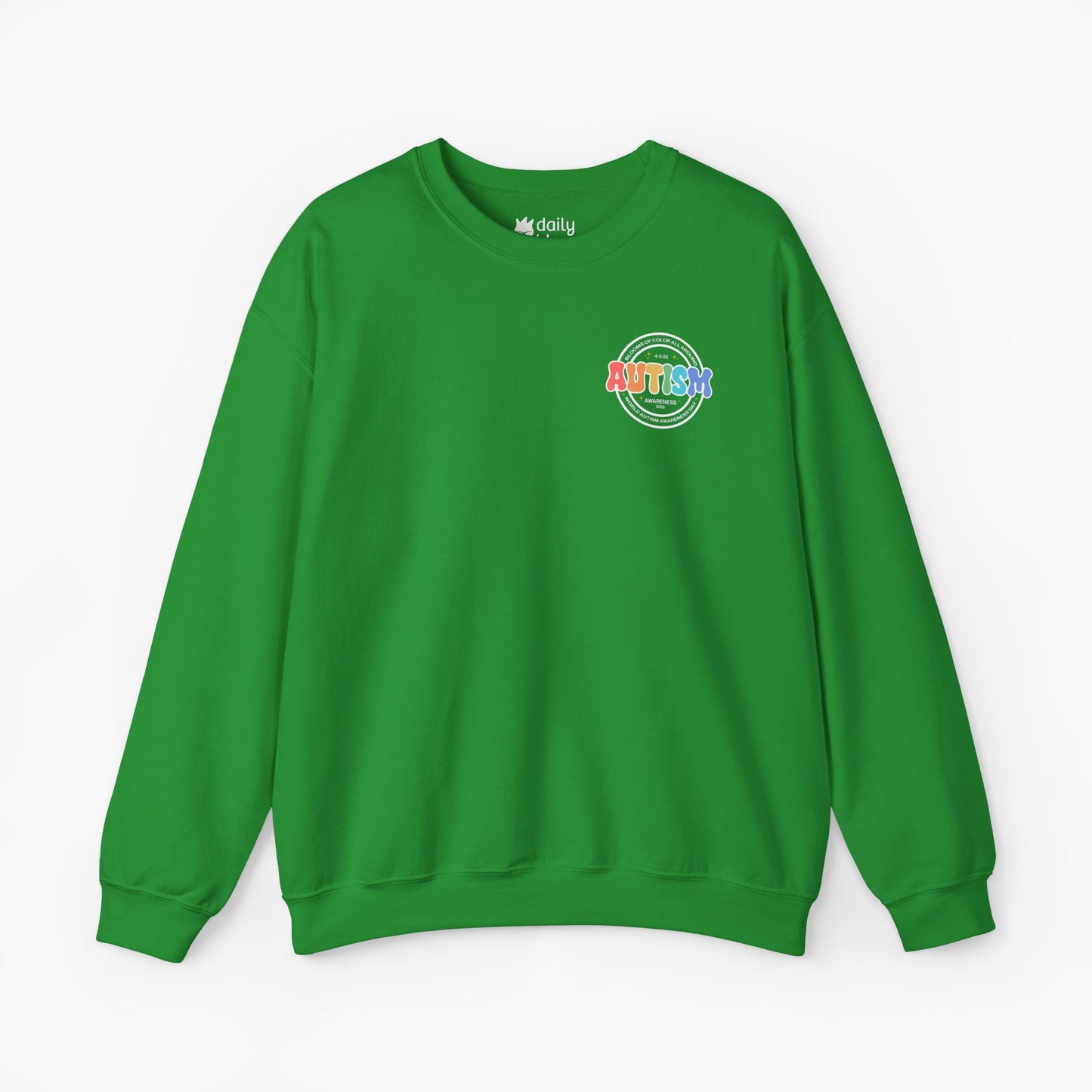 Autism Awareness 2025 - Blooms of Color All Around Sweatshirt