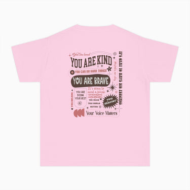 Autism Kids clothes - Together We Bloom Comfort Colors Youth Tee - Daily Bloom