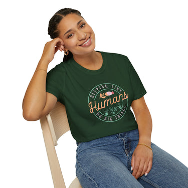 Autism T-Shirt - Helping Tiny Humans Do Big Things Tee - Daily Bloom