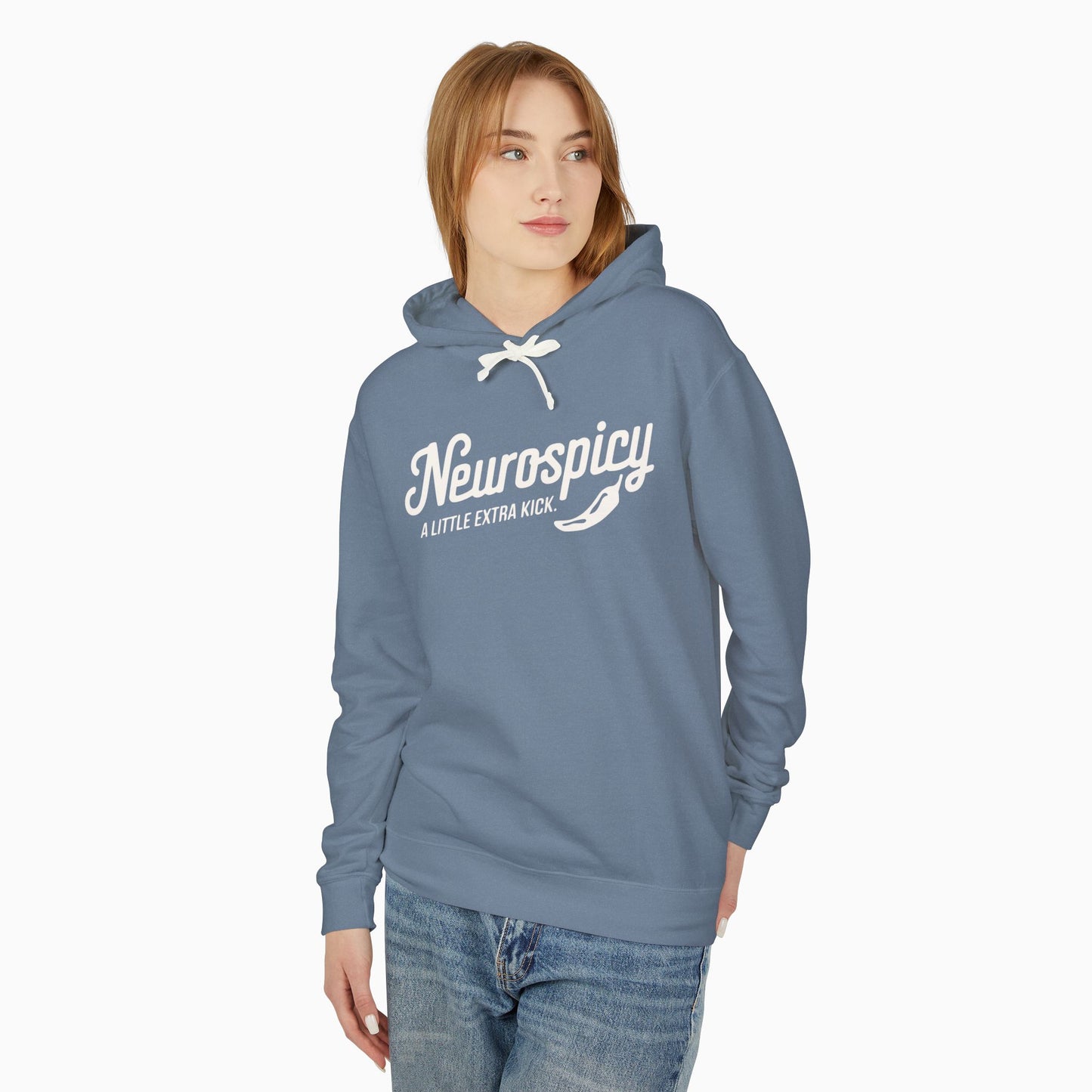 Neurospicy Comfort Colors Lightweight Hoodie