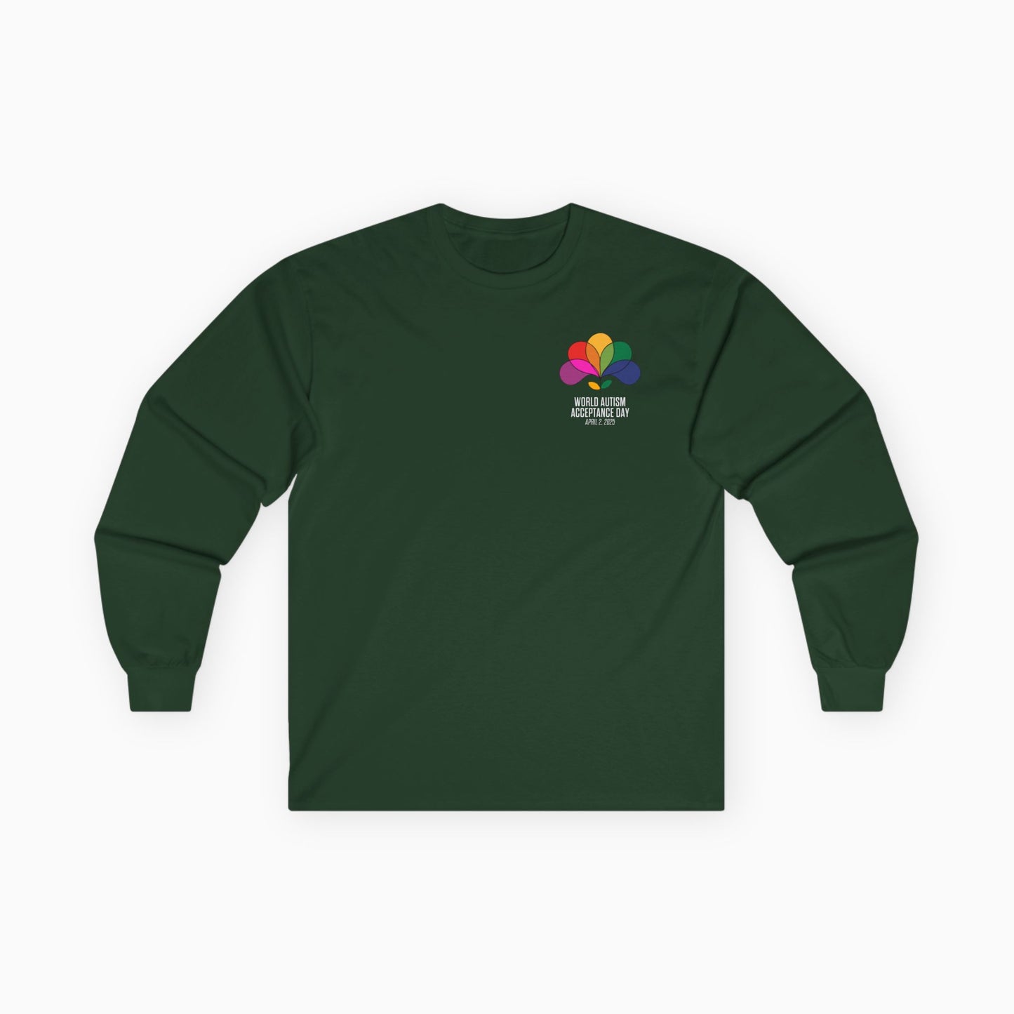 Autism Awareness 2025 - Spectrum in Bloom Long Sleeve Tee