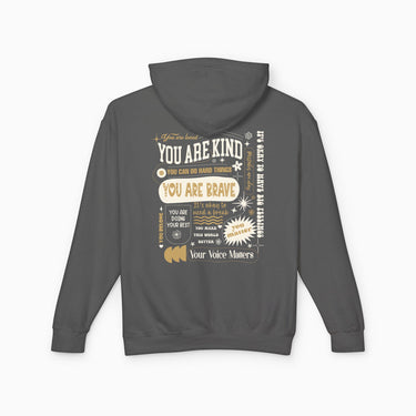 Autism Hoodie - Together We Bloom Comfort Colors Lightweight Hoodie - Daily Bloom