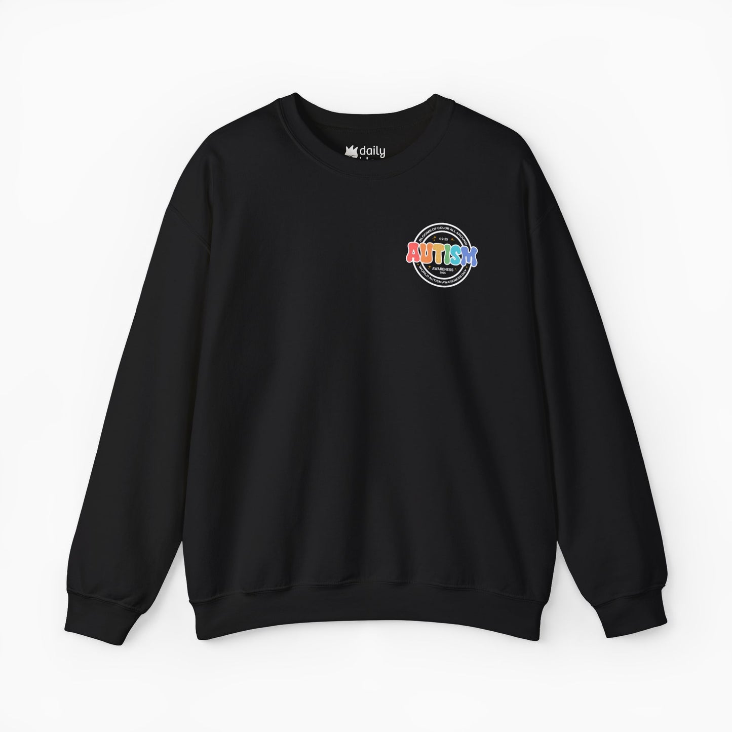 Autism Awareness 2025 - Blooms of Color All Around Sweatshirt