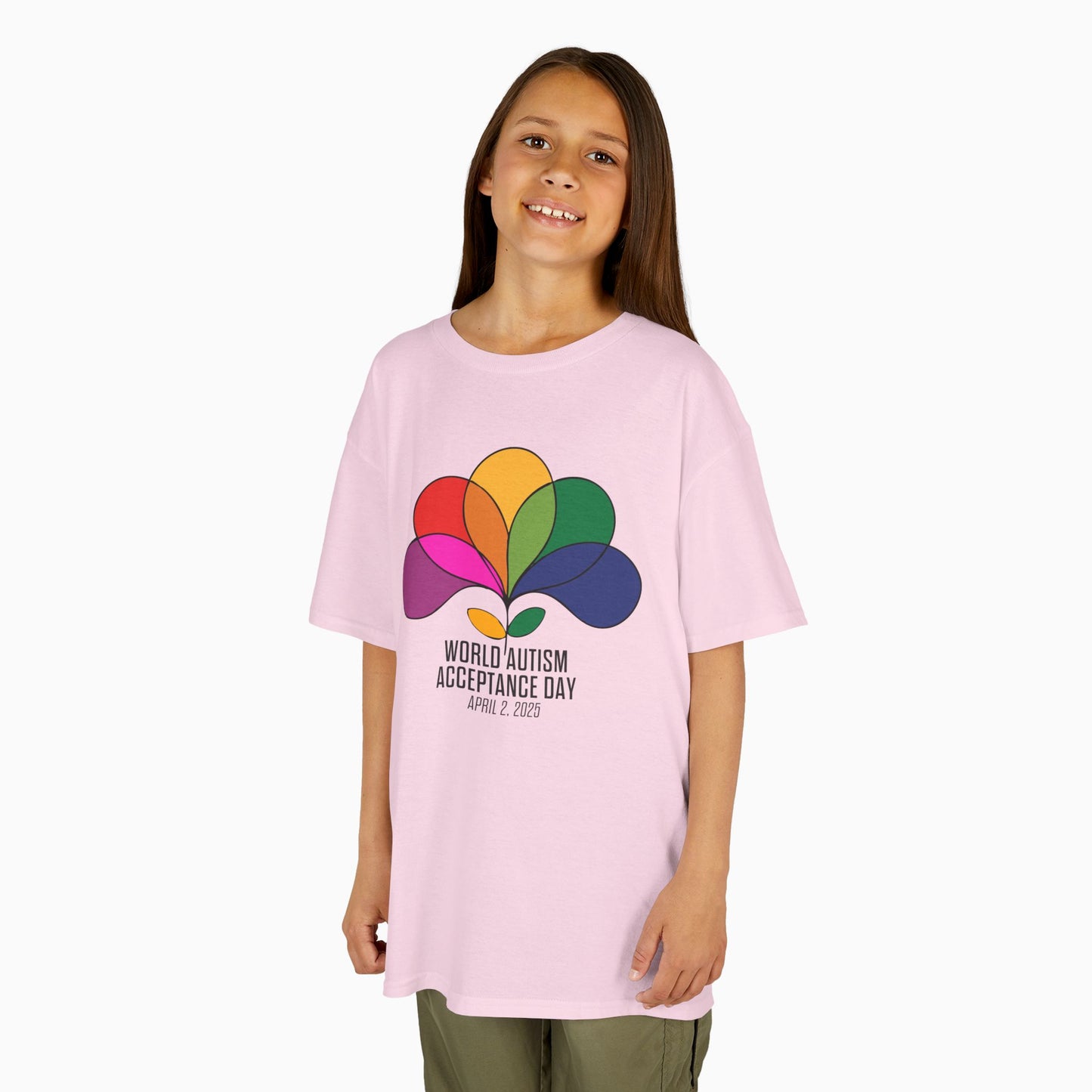 Autism Awareness 2025 - Spectrum in Bloom Youth T-Shirt