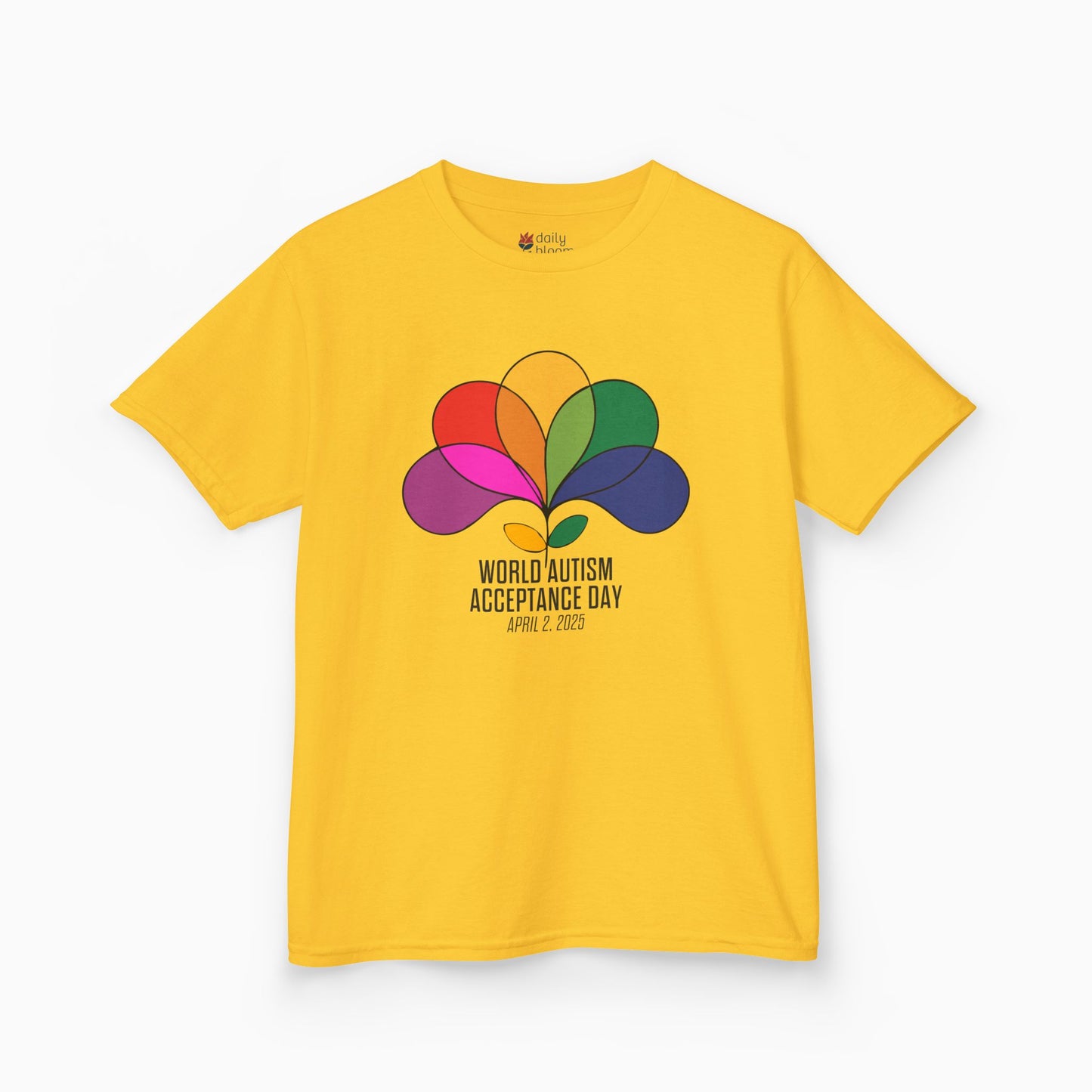 Autism Awareness 2025 - Spectrum in Bloom Youth T-Shirt