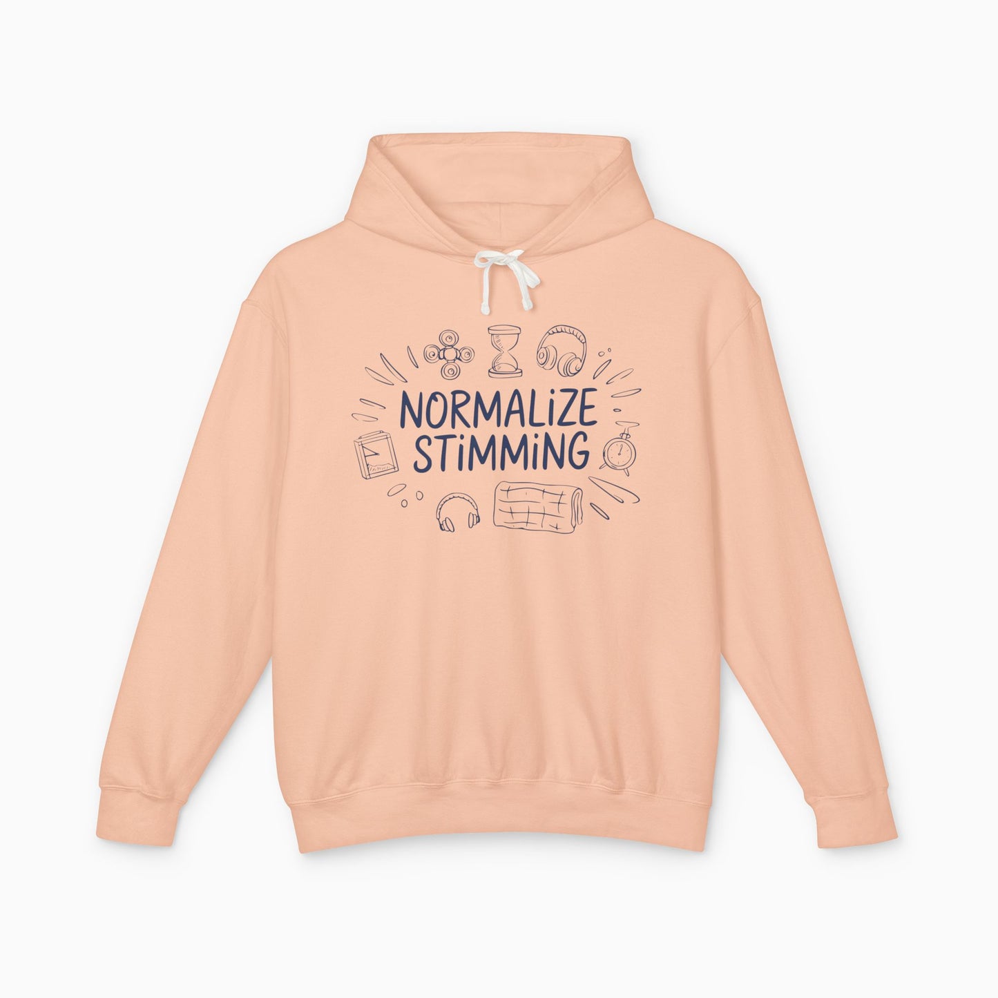 Normalize Stimming Comfort Colors Lightweight Hoodie