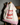 The Natural and Light Pink The Hard Days Make the Good Ones Sweeter zippered tote, front view