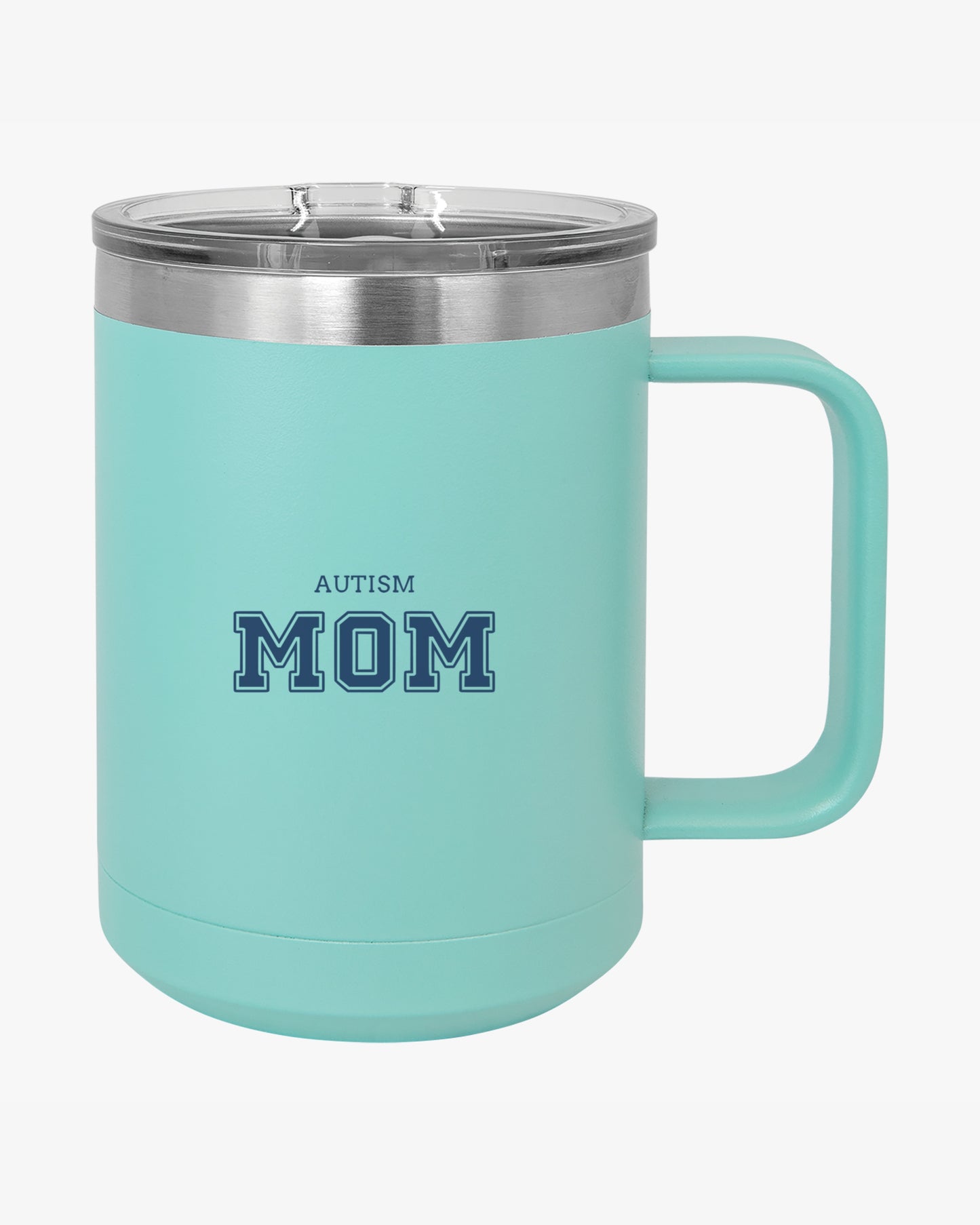 Mother's Day 2025 - Autism Mom College Coffee Mug Tumbler
