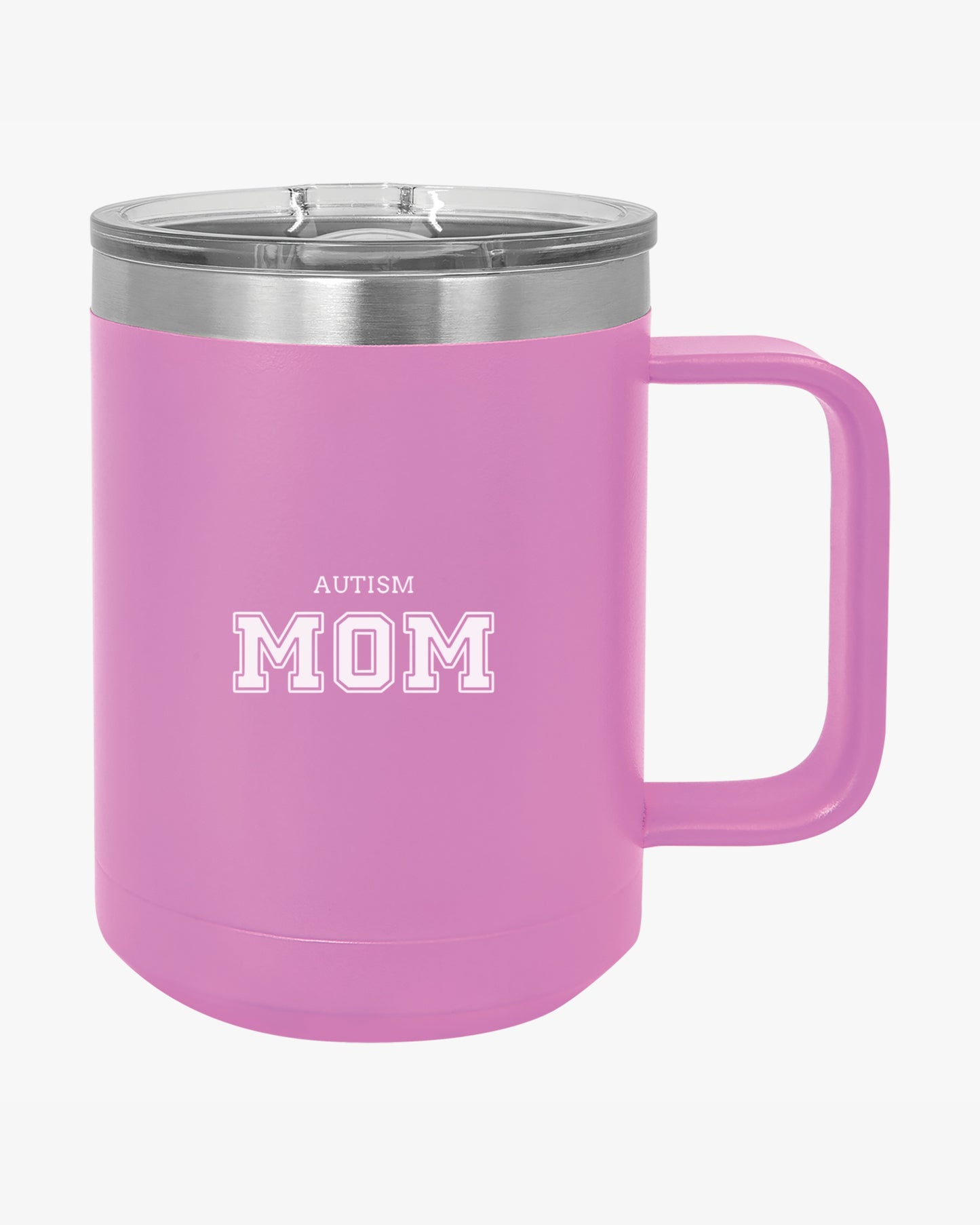 Mother's Day 2025 - Autism Mom College Coffee Mug Tumbler