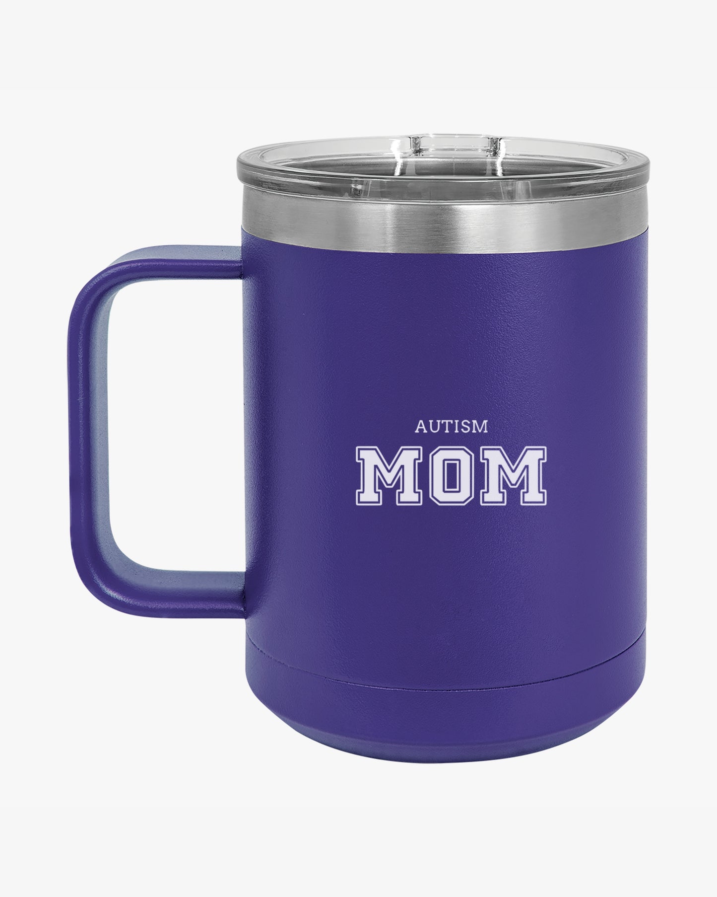 Mother's Day 2025 - Autism Mom College Coffee Mug Tumbler