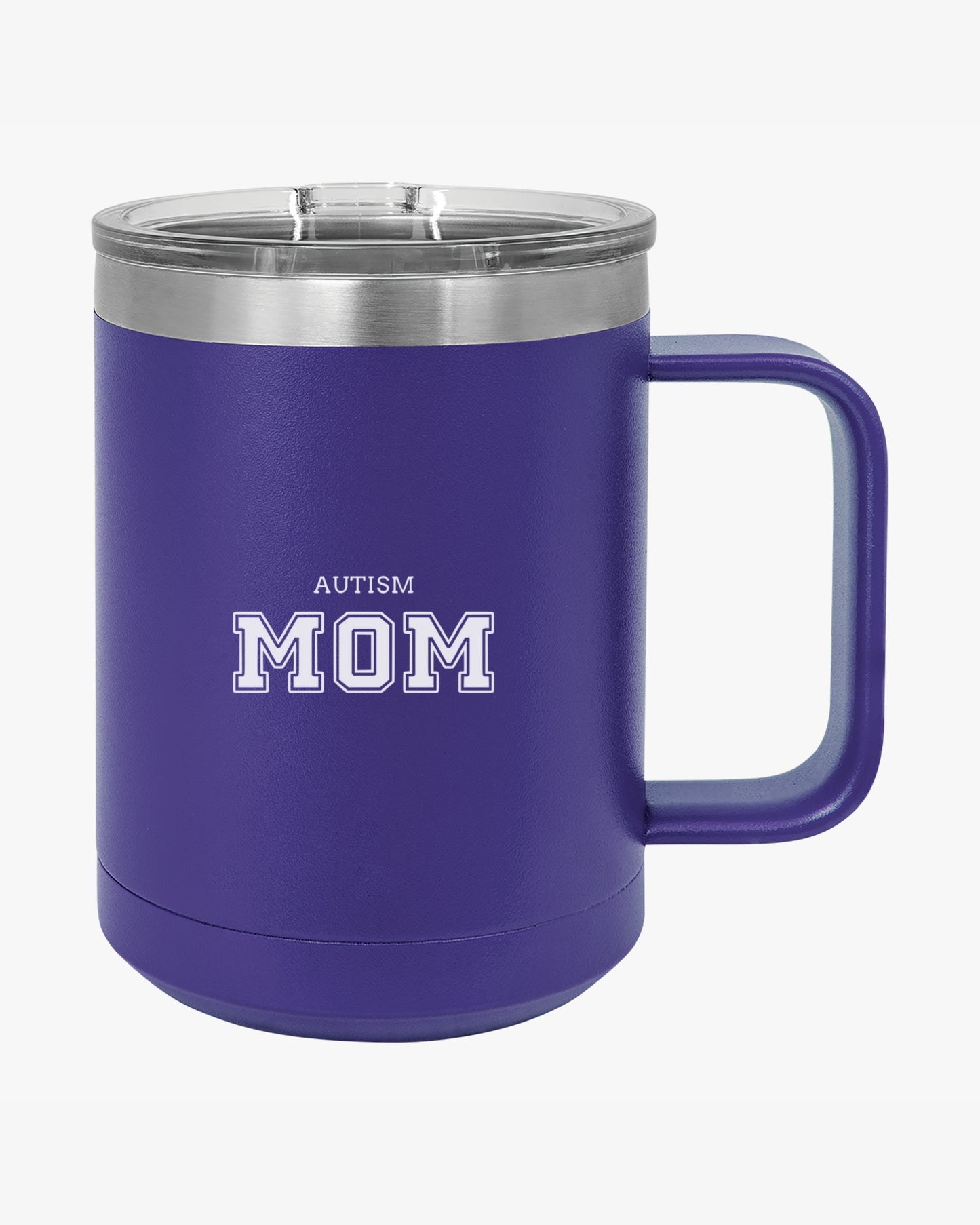 Mother's Day 2025 - Autism Mom College Coffee Mug Tumbler