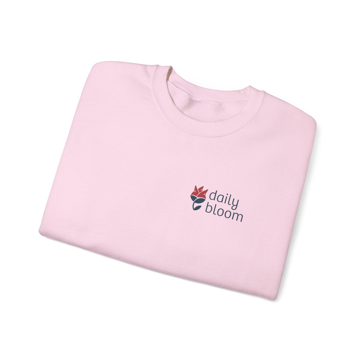Daily Bloom Logo Sweatshirt-Neurodiversity, ADHD & Autism Awareness & Acceptance by Daily Bloom