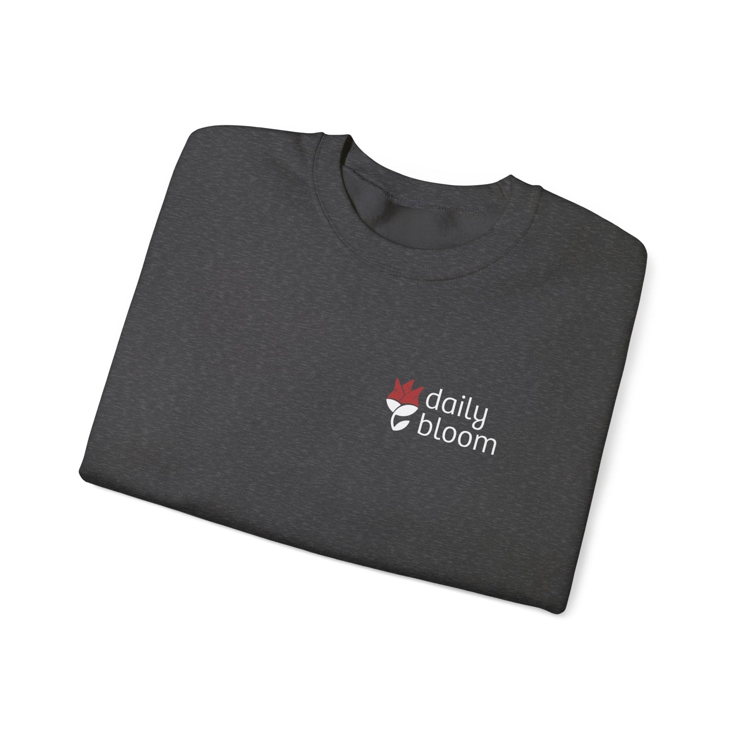 Daily Bloom Logo Sweatshirt-Neurodiversity, ADHD & Autism Awareness & Acceptance by Daily Bloom