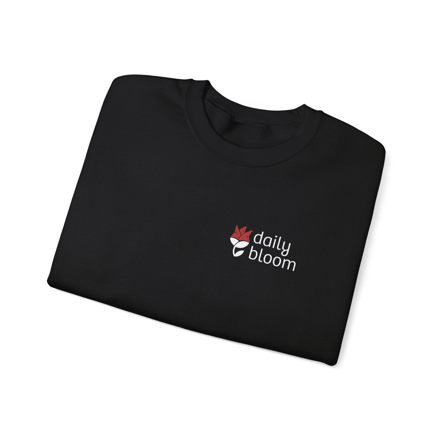 Daily Bloom Logo Sweatshirt-Neurodiversity, ADHD & Autism Awareness & Acceptance by Daily Bloom