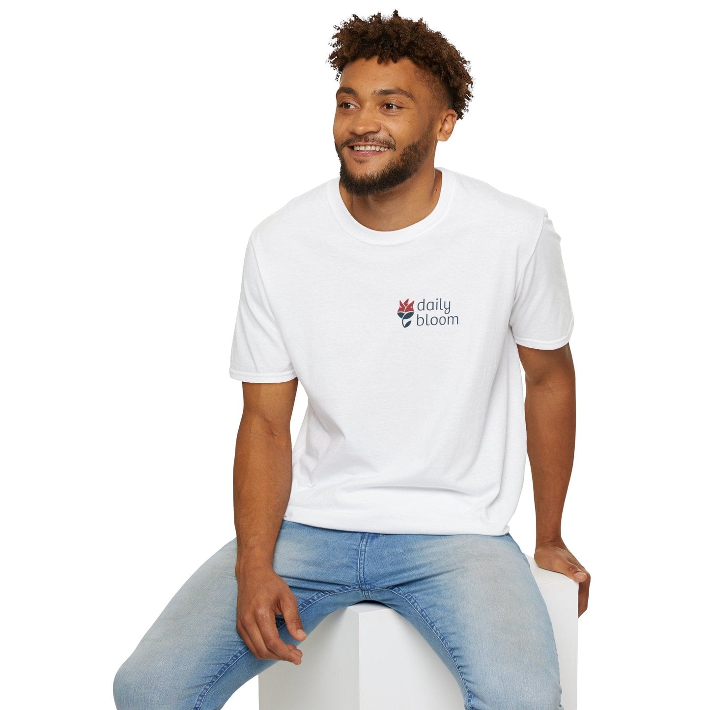 Daily Bloom Logo T-Shirt-Neurodiversity, ADHD & Autism Awareness & Acceptance by Daily Bloom