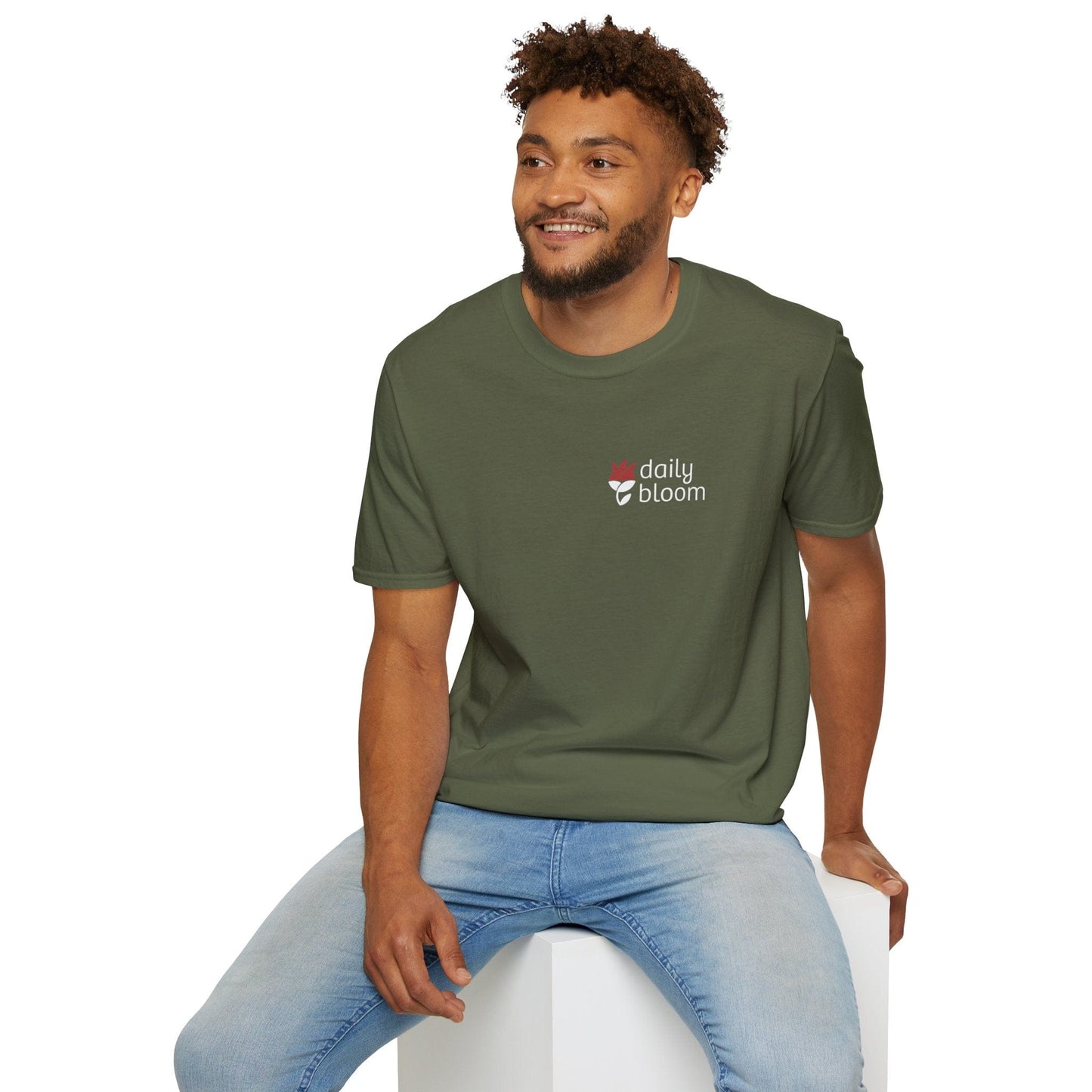 Daily Bloom Logo T-Shirt-Neurodiversity, ADHD & Autism Awareness & Acceptance by Daily Bloom