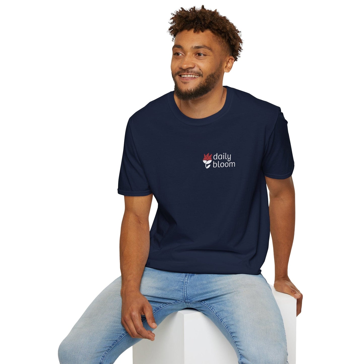 Daily Bloom Logo T-Shirt-Neurodiversity, ADHD & Autism Awareness & Acceptance by Daily Bloom