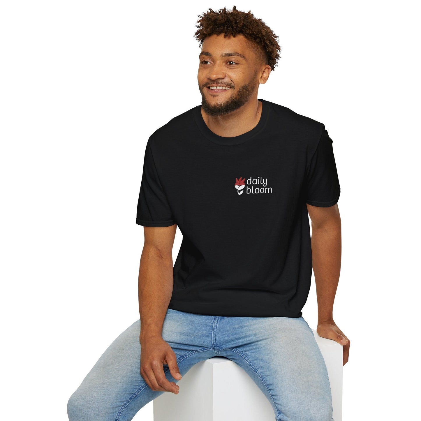 Daily Bloom Logo T-Shirt-Neurodiversity, ADHD & Autism Awareness & Acceptance by Daily Bloom