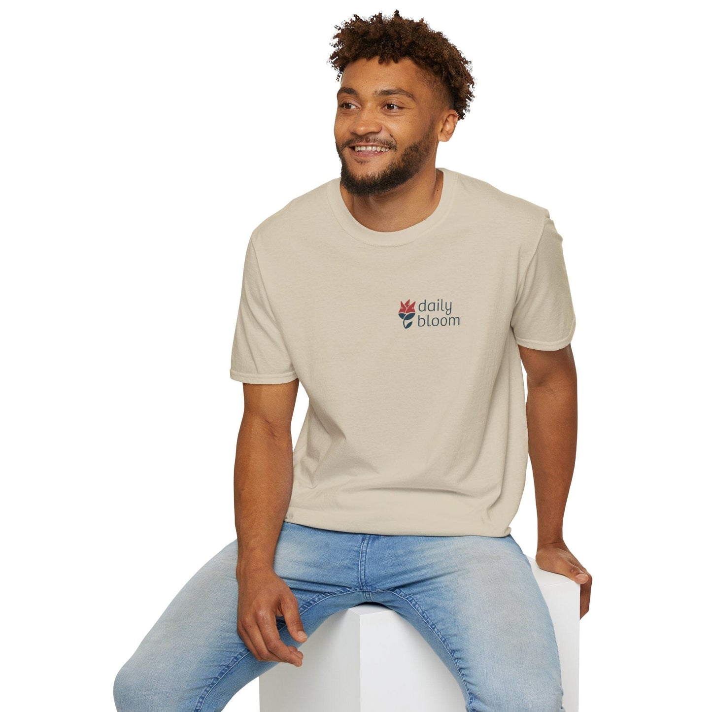 Daily Bloom Logo T-Shirt-Neurodiversity, ADHD & Autism Awareness & Acceptance by Daily Bloom