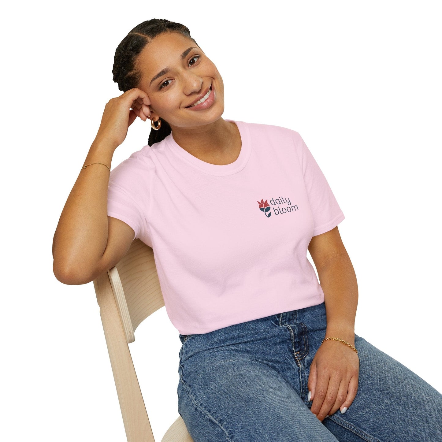 Daily Bloom Logo T-Shirt-Neurodiversity, ADHD & Autism Awareness & Acceptance by Daily Bloom