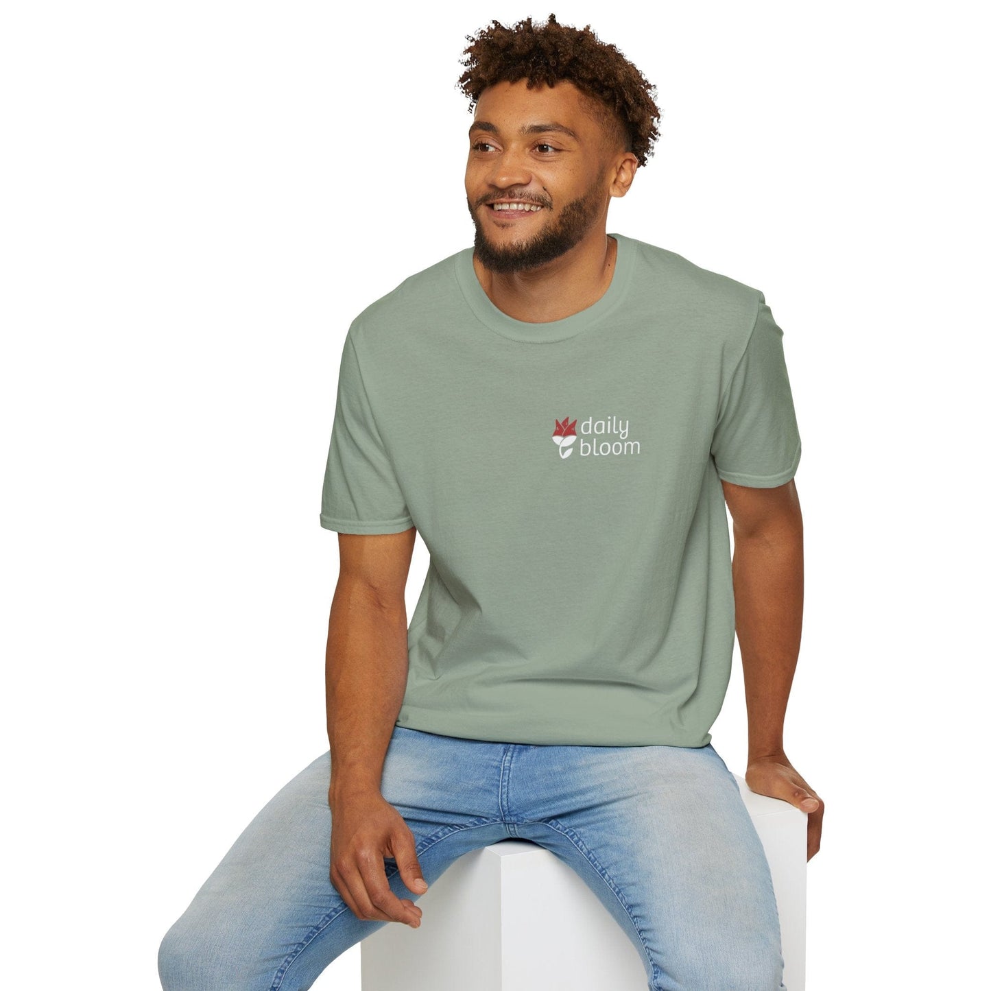 Daily Bloom Logo T-Shirt-Neurodiversity, ADHD & Autism Awareness & Acceptance by Daily Bloom