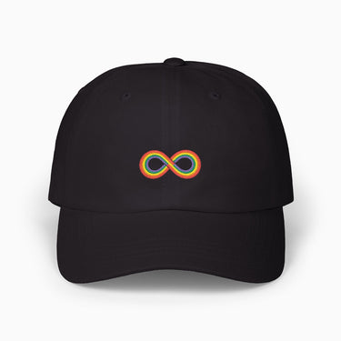 Autism Hats - Rainbow Infinity Dad Hat - Daily Bloom