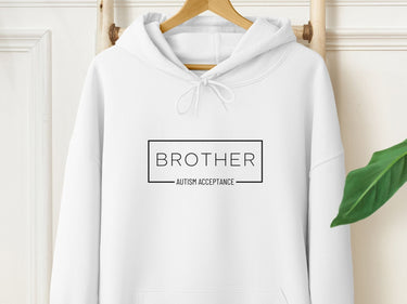 Autism Hoodie - Autism Acceptance Brother Box Hoodie - Daily Bloom
