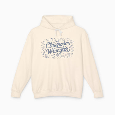 Autism Hoodie - Classroom Wrangler Comfort Colors Lightweight Hoodie - Daily Bloom