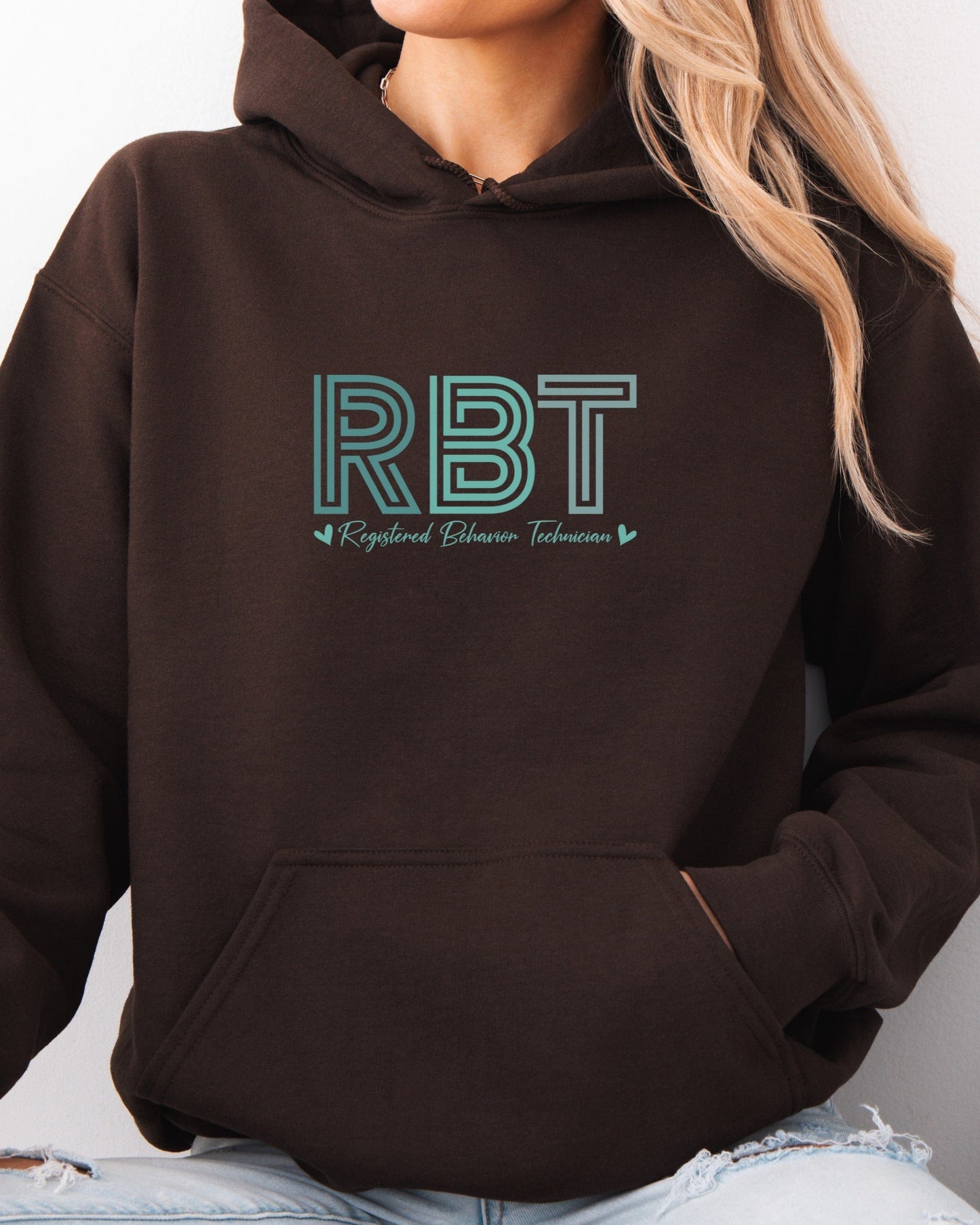 RBT Geometric Hoodie-Neurodiversity, ADHD & Autism Awareness & Acceptance Hoodie by Daily Bloom