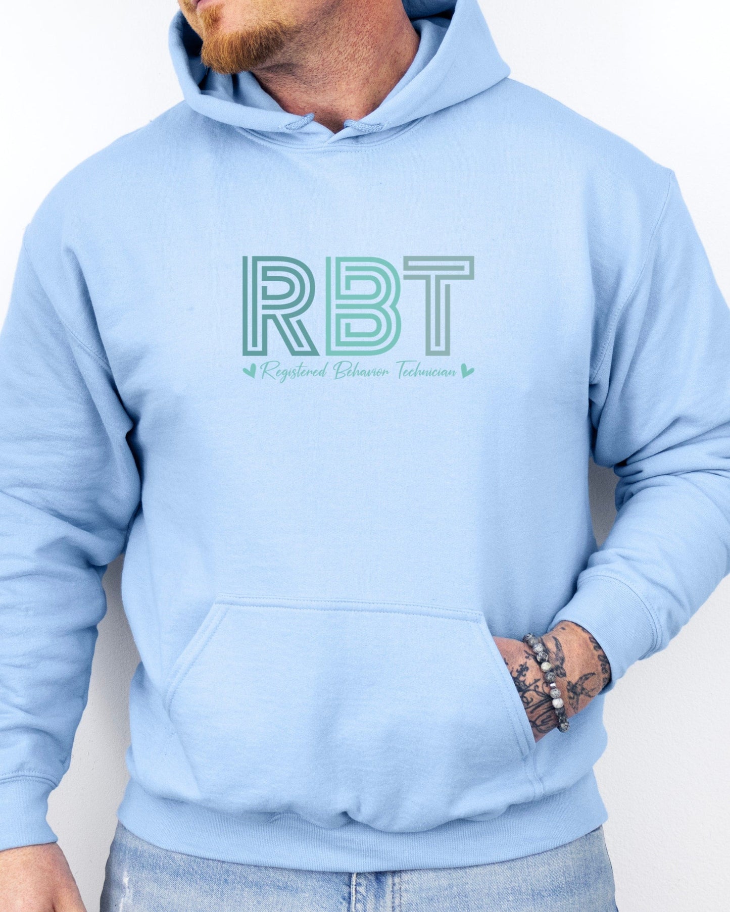 RBT Geometric Hoodie-Neurodiversity, ADHD & Autism Awareness & Acceptance Hoodie by Daily Bloom
