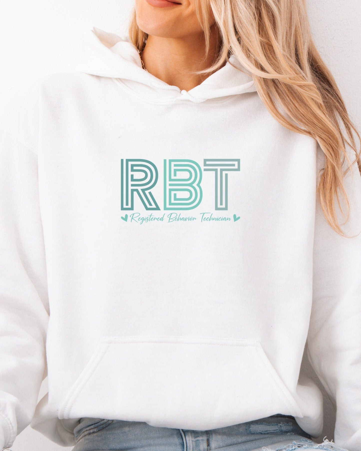 RBT Geometric Hoodie-Neurodiversity, ADHD & Autism Awareness & Acceptance Hoodie by Daily Bloom