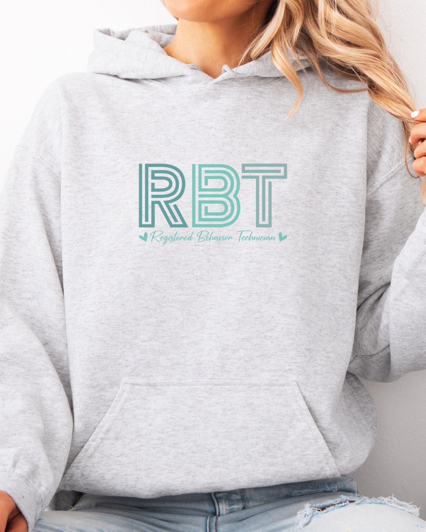 RBT Geometric Hoodie-Neurodiversity, ADHD & Autism Awareness & Acceptance Hoodie by Daily Bloom