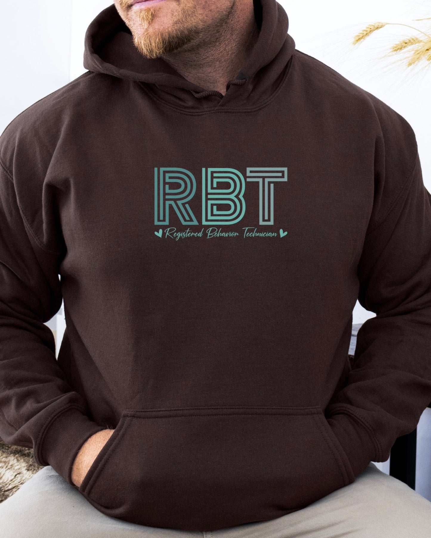 RBT Geometric Hoodie-Neurodiversity, ADHD & Autism Awareness & Acceptance Hoodie by Daily Bloom
