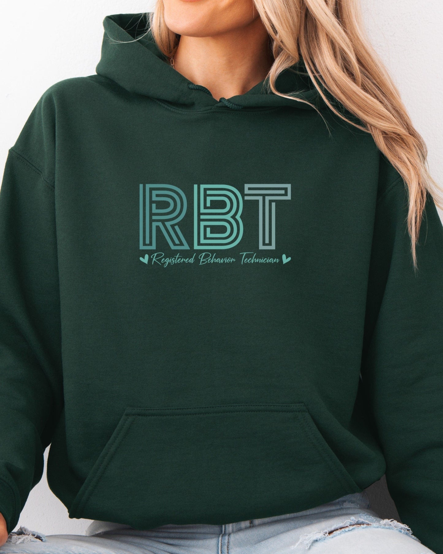 RBT Geometric Hoodie-Neurodiversity, ADHD & Autism Awareness & Acceptance Hoodie by Daily Bloom
