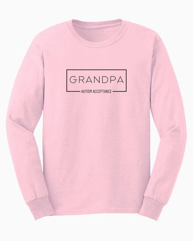 Autism Long - sleeve - Grandpa Box Long Sleeve T-Shirt - Daily Bloom