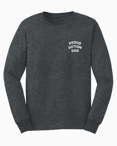 Autism Long - sleeve - Proud Autism Dad Long Sleeve T-Shirt - Daily Bloom