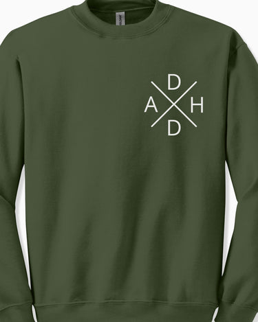 Autism Sweatshirt - ADHD Cross Sweatshirt - Daily Bloom