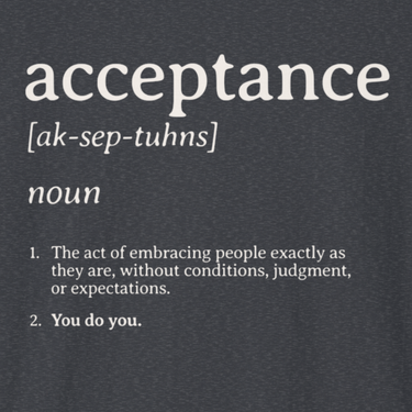 Autism T-Shirt - Acceptance Definition Tee - Daily Bloom