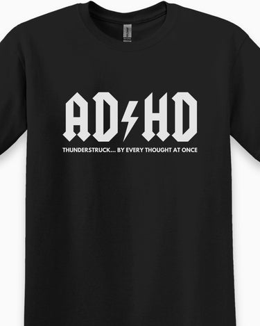 Autism T-Shirt - AD/HD Thunderstruck Tee - Daily Bloom
