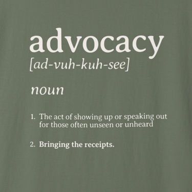 Autism T-Shirt - Advocacy Definition Comfort Colors Tee - Daily Bloom