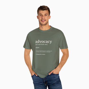 Autism T-Shirt - Advocacy Definition Comfort Colors Tee - Daily Bloom