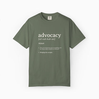 Autism T-Shirt - Advocacy Definition Comfort Colors Tee - Daily Bloom