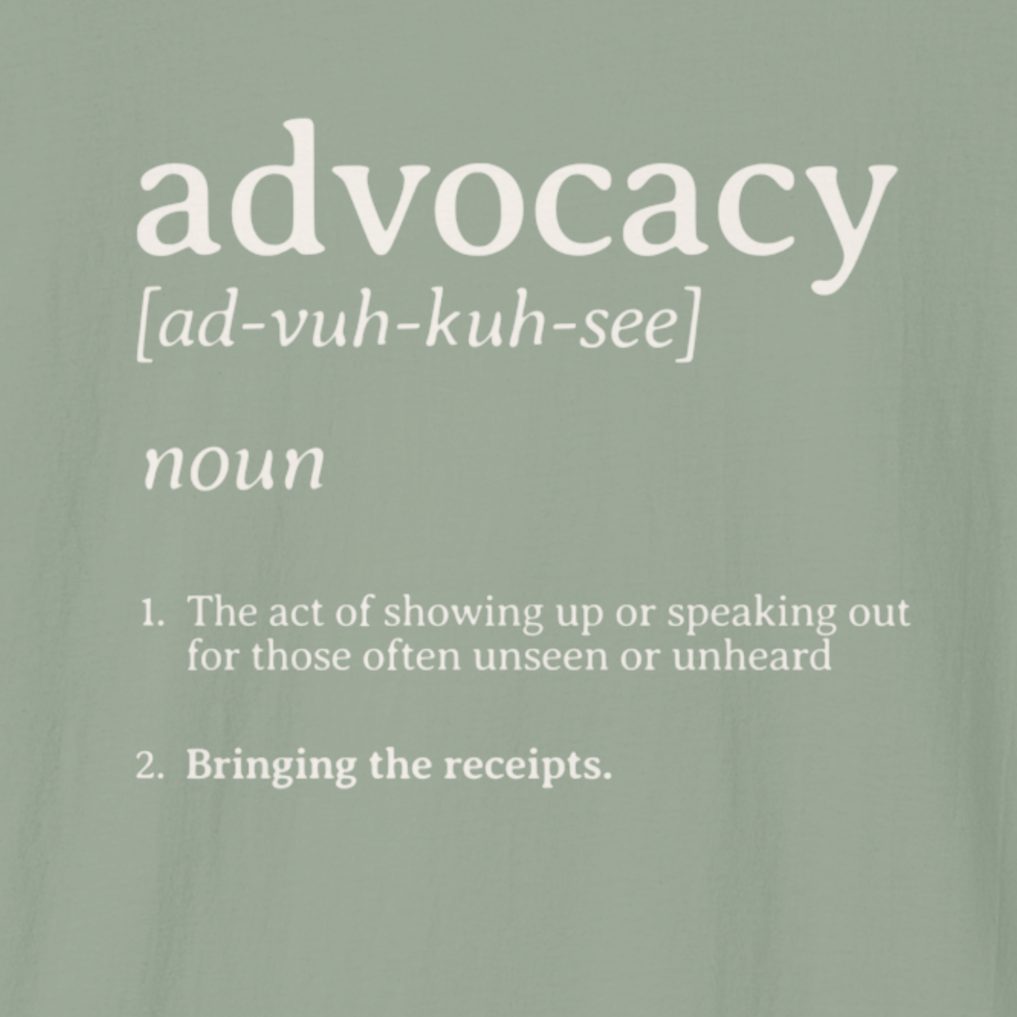 Autism T-Shirt By Daily Bloom Advocacy Definition Tee