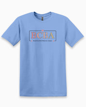 BCBA Outline Tee-Carolina Blue-Neurodiversity, ADHD & Autism Awareness & Acceptance T-Shirt by Daily Bloom