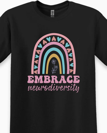 Autism T-Shirt - Embrace Neurodiversity Tee - Daily Bloom