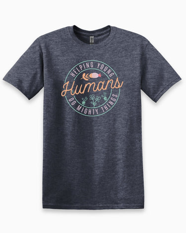Autism T-Shirt - Helping Young Humans Do Mighty Things Tee - Daily Bloom